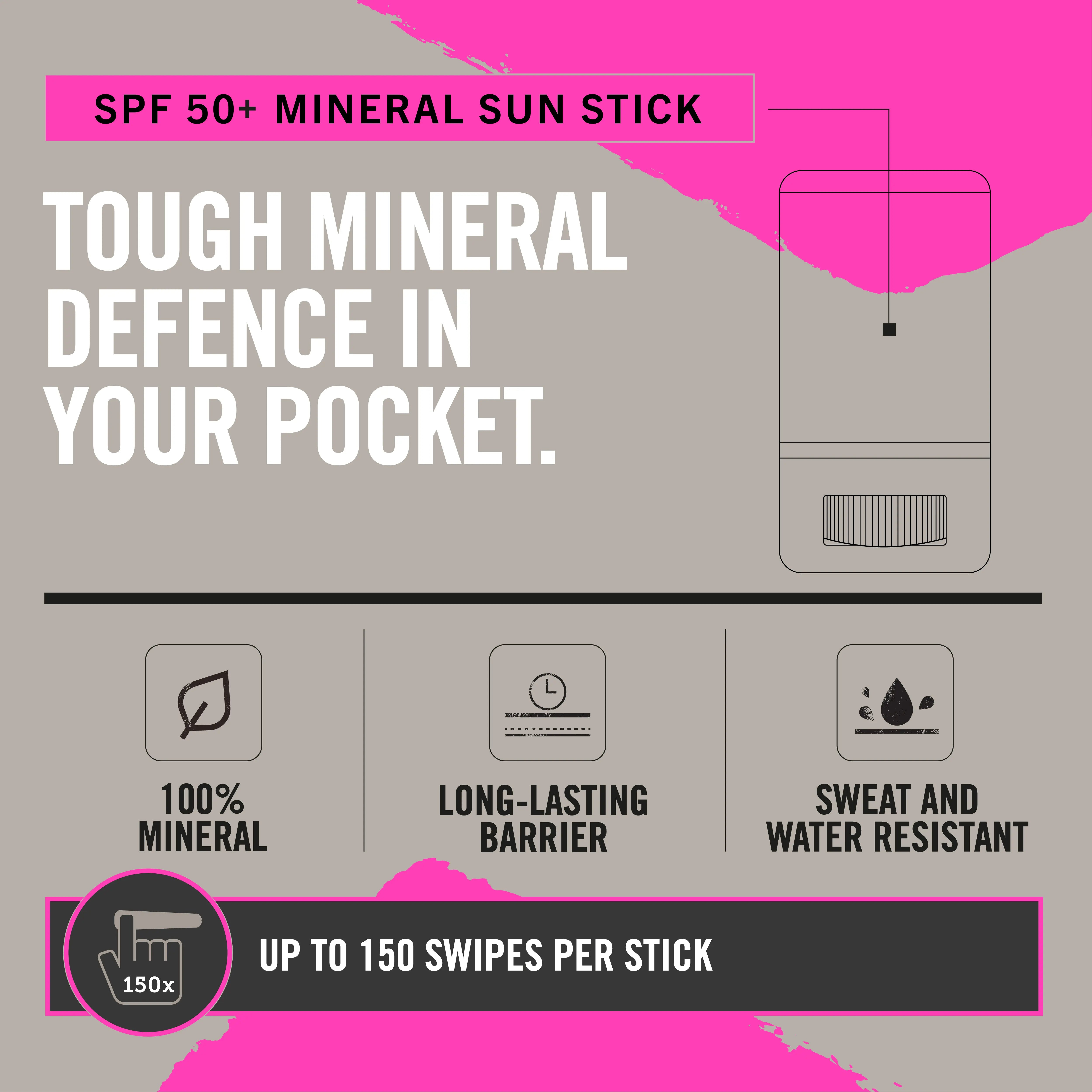 SPF 50+ Mineral Sun Stick