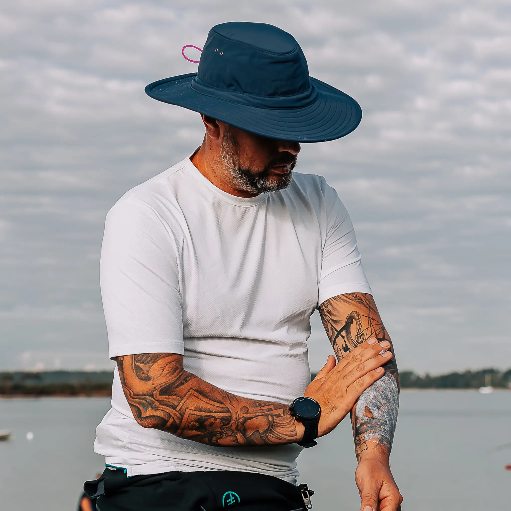 UPF 50+ Wide Brim Sun Hat